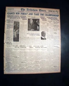 1921 World Series at Polo Grounds with New York Giants and Yankees