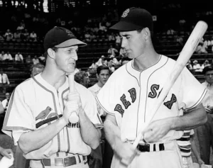 1948 MLB All-Star Game action at Sportsman's Park in St. Louis