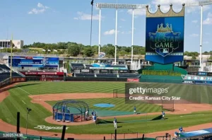 2012 MLB All-Star Game action at Kauffman Stadium in Kansas City