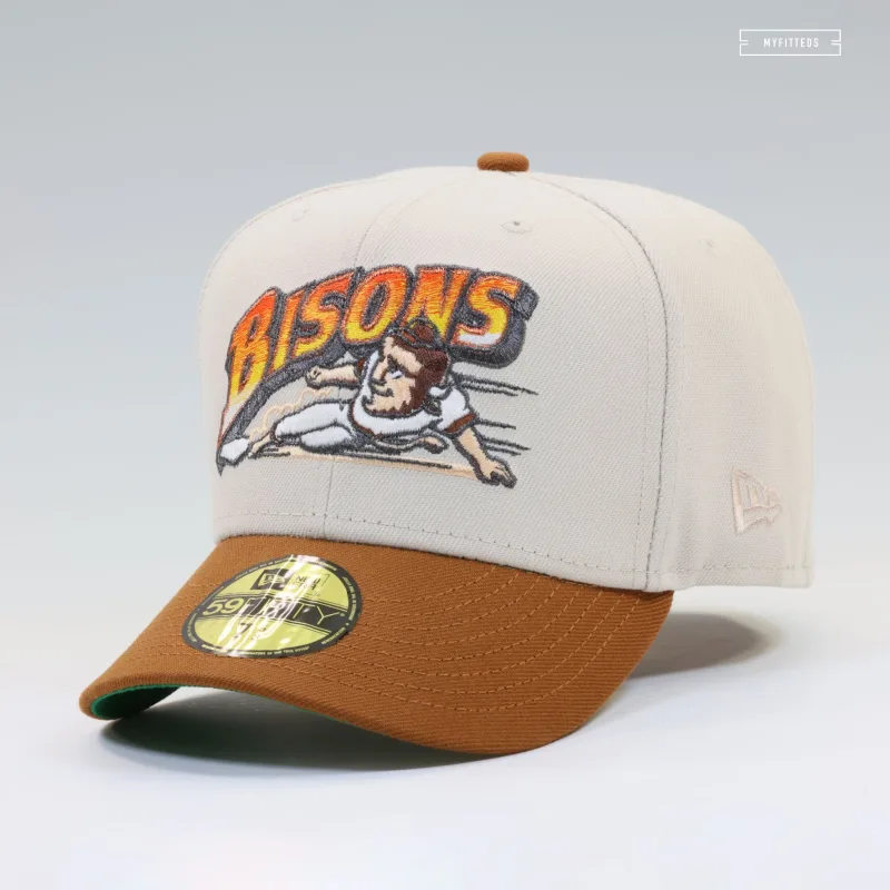 New Era Las Vegas Raiders fitted hat red colorway - Buffalo Bisons Drop Adventure-Ready Red Fitted with Indiana Jones Raiders Inspiration