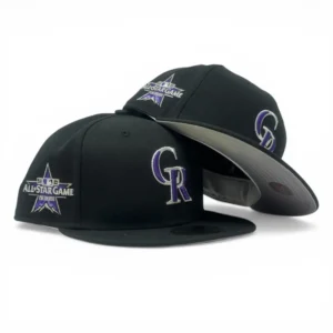 New Era Colorado Rockies fitted hat gray colorway - 2025 All-Star Fitted: New Era Drops Historic Swing-Off Commemorative Gray Brim