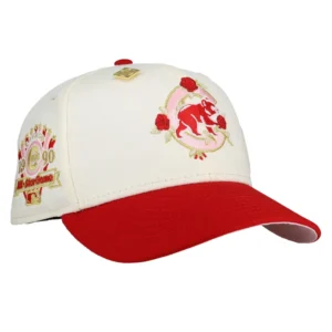 New Era Chicago Cubs fitted hat white, pink colorway - Wrigley’s Midnight Marathon Fitted: New Era Drops 1990 All-Star Game Valentine’s Tribute