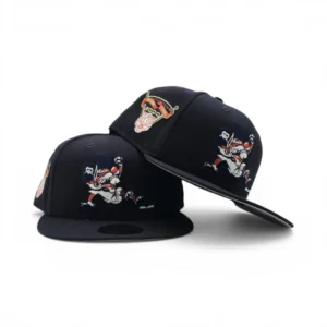 New Era Detroit Tigers fitted hat navy, gray, blue colorway - 2000 All-Star Fitted: New Era Drops Detroit Tigers Navy Blue Commemorative