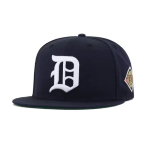 New Era Detroit Tigers fitted hat navy, green, gold colorway - 1945 World Series Fitted: New Era Honors Detroit Tigers Championship Glory