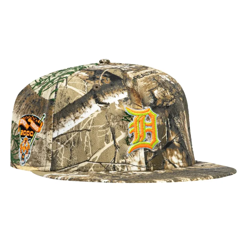 New Era Detroit Tigers fitted hat Realtree colorway - New Era Drops Wild Realtree Detroit Tigers Fitted with 2000 Inaugural Patch