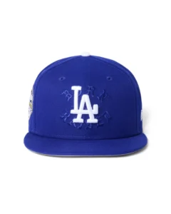 New Era Los Angeles Dodgers fitted hat blue colorway - 2025 World Series Fitted: New Era x Born X Raised Drops Blue Dodgers Championship Hat
