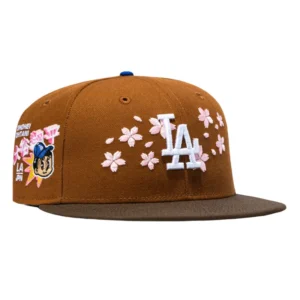 New Era Los Angeles Dodgers fitted hat Khaki, Brown colorway - New Era Drops Dodgers Fitted with Anime-Inspired Ohtani Patch