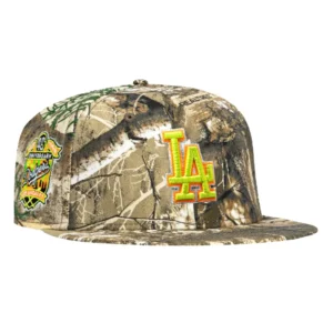 New Era Los Angeles Dodgers fitted hat Realtree colorway - Bicentennial Champions Fitted: New Era’s Realtree Dodgers 40th Anniversary Celebrates 1981 World Series Glory