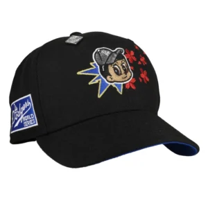 New Era Los Angeles Dodgers fitted hat black, blue, tan colorway - New Era Drops Championship Dodgers Fitted Celebrating Ohtani’s World Series Win