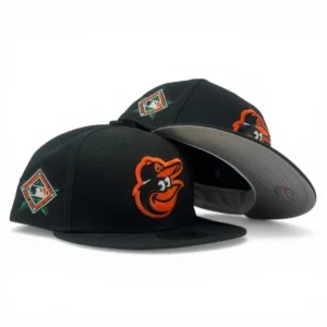 New Era Baltimore Orioles fitted hat black colorway - Camden Yards Classic Fitted: New Era’s 1993 All-Star Game Baltimore Orioles Tribute