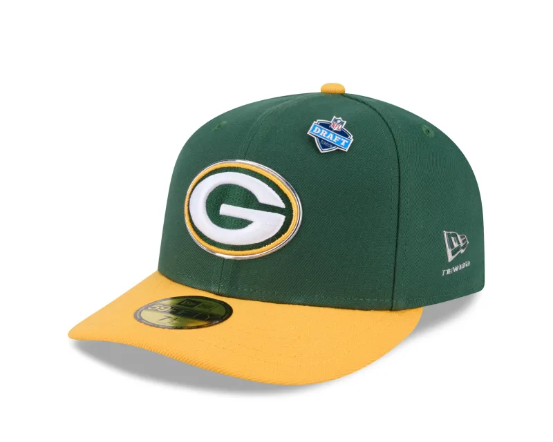 New Era Green Bay Packers fitted hat Men's colorway - Packers Fans Get Clean Green Fitted for 2026 NFL Draft