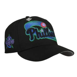 New Era Philadelphia Phillies fitted hat black, grey colorway - 2026 All-Star Fitted: New Era Drops Philadelphia’s Semiquincentennial Celebration Hat