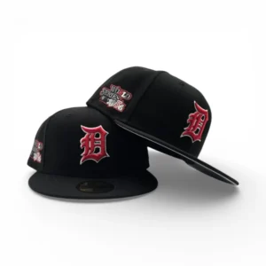 New Era Detroit Tigers fitted hat black, gray colorway - 1984 World Series Fitted: New Era Honors Detroit Tigers Championship Glory