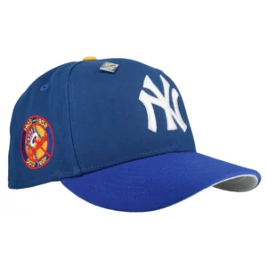 New Era New York Yankees fitted hat grey, blue colorway - Yankees Legacy Fitted: New Era Drops 50th Anniversary Blue 59Fifty Tribute