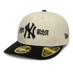 New Era New York Yankees fitted hat black, grey colorway - Yankees Fitted Gets a Clean Two-Tone Treatment from New Era