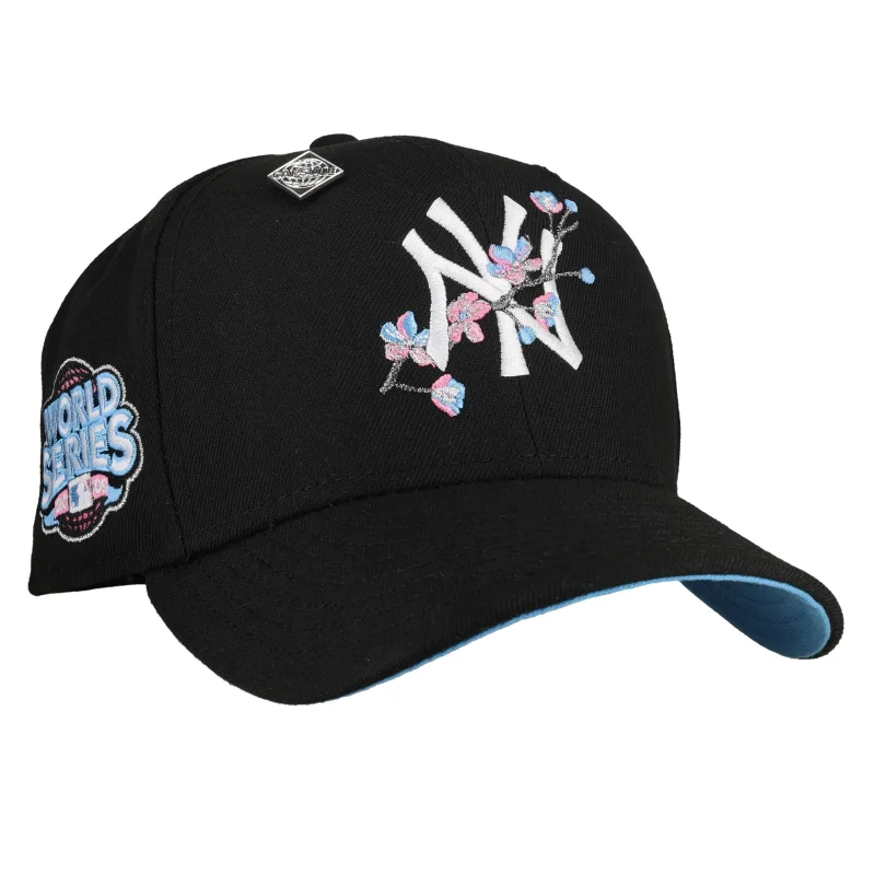 New Era New York Yankees fitted hat navy, blue colorway - Championship Drought Breaker Fitted: New Era Honors Yankees 2009 World Series Triumph