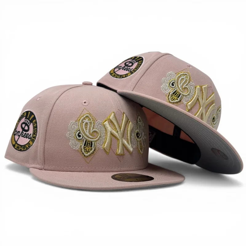 New Era New York Yankees fitted hat pink colorway - 1962 World Series Fitted: New Era’s Pink Rouge Yankees Championship Tribute