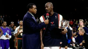 1998 NBA All-Star Game festivities at Madison Square Garden in New York City