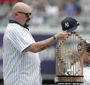 1998 New York Yankees World Series championship celebration after sweeping San Diego Padres