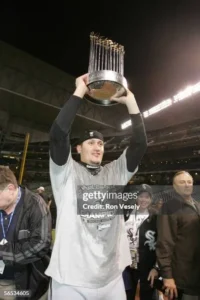 2005 World Series action between Houston Astros and Chicago White Sox at Minute Maid Park