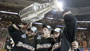 Anaheim Mighty Ducks 1993-94 inaugural season NHL debut at Arrowhead Pond