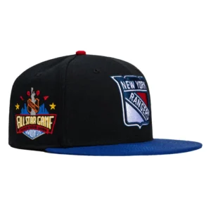 Mitchell & Ness New York Rangers fitted hat Black, Royal colorway - 1994 Stanley Cup Fitted: Mitchell & Ness Rangers Championship Drought Breaker