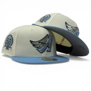 New Era Los Angeles Angels fitted hat - Angels 50th Anniversary Fitted: New Era Celebrates Five Decades of Halos History