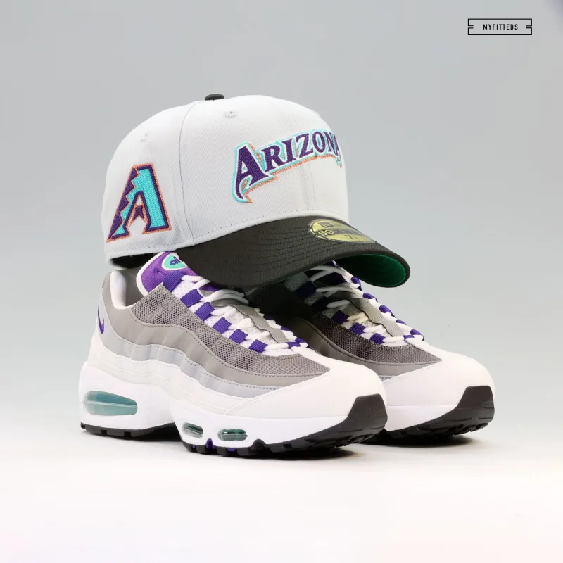 New Era Arizona Diamondbacks fitted hat - New Era Drops Clean Arizona Diamondbacks Fitted with Chain Stitch Details