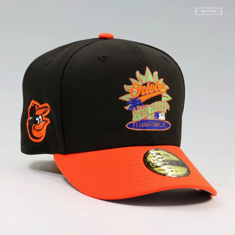 New Era Baltimore Orioles fitted hat - New Era Drops Clean Baltimore Orioles Spring Training Fitted from Fort Lauderdale