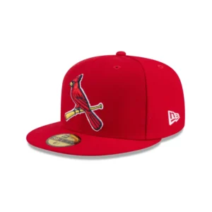 New Era St. Louis Cardinals fitted hat grey, red, cardinal colorway - Cardinals Fans Get Clean Grey and Red Fitted with UV Color-Change Magic