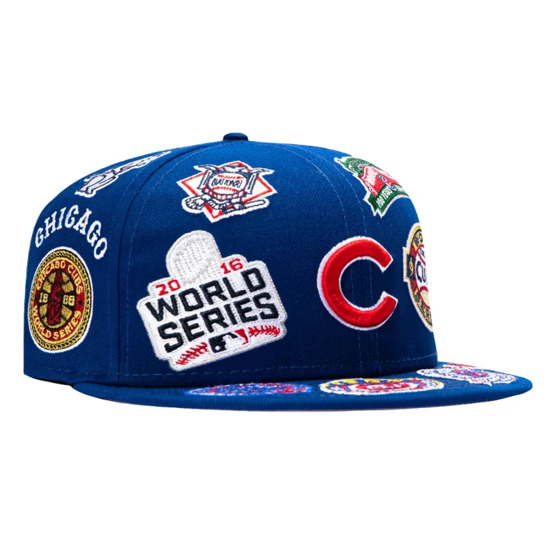 New Era Chicago Cubs fitted hat Royal colorway - New Era Drops Clean Royal Blue Cubs Fitted for Summer
