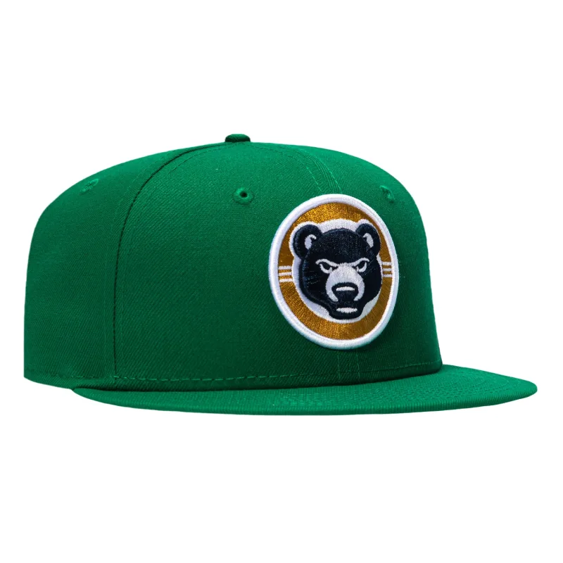 New Era Chicago Cubs fitted hat Kelly colorway - New Era Drops Clean Cubs Fitted with South Bend Silver Hawks Tribute