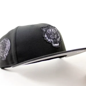 New Era Detroit Tigers fitted hat Black Gray Under Brim colorway - Detroit Tigers Skull Patch Fitted Brings Dark Energy to Motor City Fans