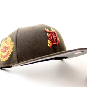 New Era Detroit Tigers fitted hat Walnut Gray Gray Under Brim colorway - 1935 World Series Fitted: New Era Honors Detroit’s First Championship with Walnut Gray Drop