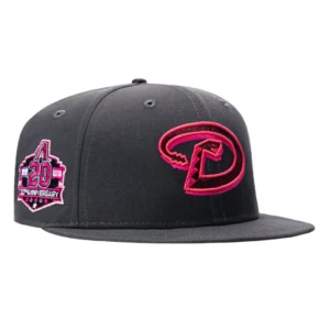 New Era Arizona Diamondbacks fitted hat Graphite colorway - Desert Dynasty Fitted: New Era’s After Glow Diamondbacks 20th Anniversary Celebrates Franchise Milestones