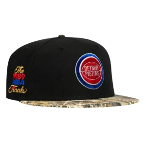 New Era Los Angeles Dodgers fitted hat Black, Realtree colorway - 1989 NBA Finals Fitted: New Era’s Dodgers Hat Commemorates Detroit’s Historic Sweep