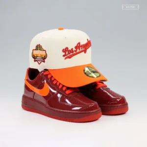 New Era Los Angeles Dodgers fitted hat red colorway - New Era Drops Fire Red Dodgers Fitted Inspired by Beverly Hills Ninja