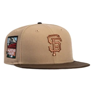 New Era New York Giants fitted hat Tan, Brown colorway - Road Warriors Fitted: New Era Drops Giants 2007 All-Star Game Tribute in Premium Tan and Brown