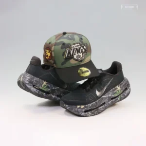 New Era Los Angeles Kings fitted hat - New Era Kings Fitted Features Bailey Mascot Patch in Woodland Camo