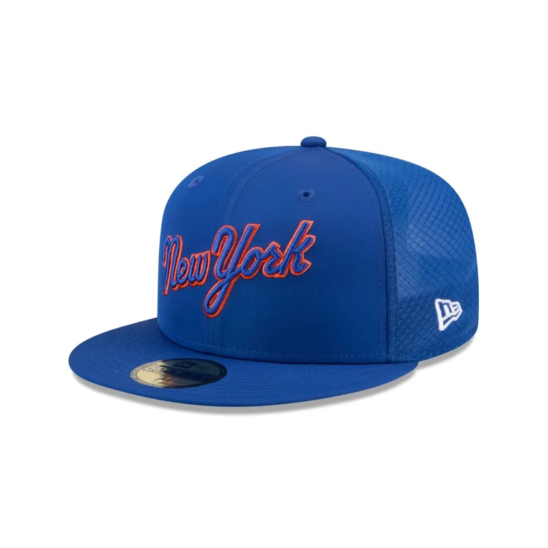 New Era New York Mets fitted hat - New Era’s Mets 2026 Batting Practice Fitted Drops with Fan Pack Bundle