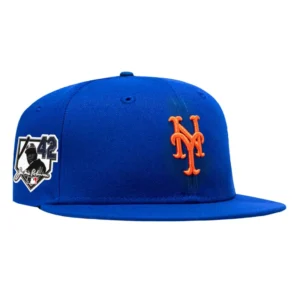New Era New York Mets fitted hat Royal colorway - New Era Drops Clean Mets Fitted Honoring Jackie Robinson