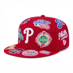 New Era Philadelphia Phillies fitted hat red colorway - New Era Drops Bold Phillies Fitted with All-Over Red Design