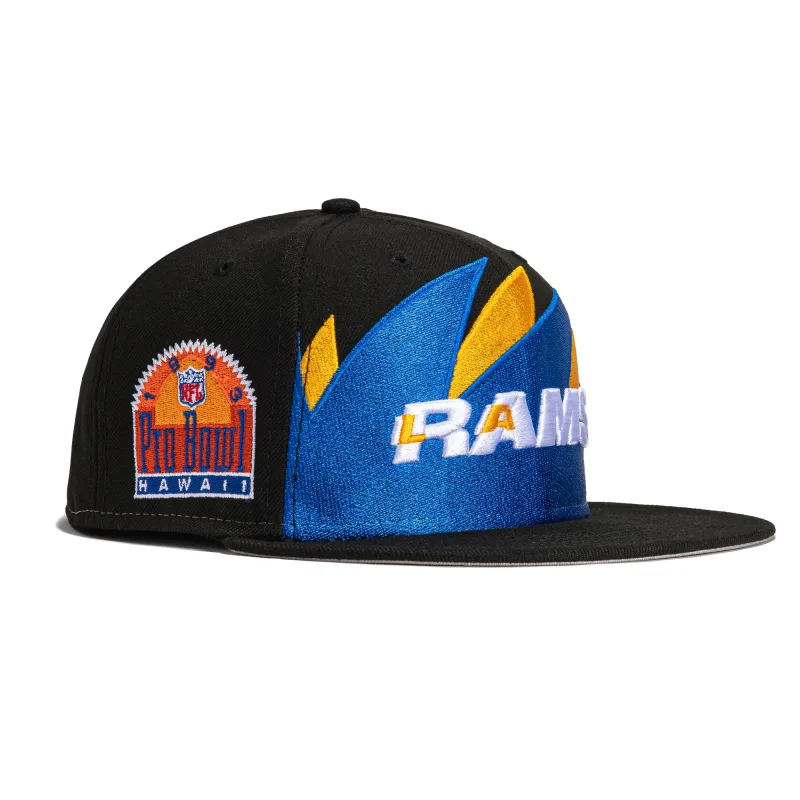 New Era fitted hat Black colorway - New Era Drops Sharp Rams Fitted with 1993 Pro Bowl Patch