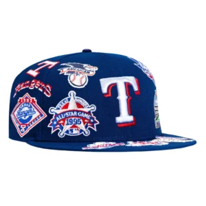 New Era New York Rangers fitted hat Royal colorway - New Era Drops Clean Rangers Fitted in Royal Blue