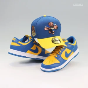 New Era Boston Bruins fitted hat red colorway - New Era Drops UCLA Bruins Nike Dunk Inspired Fitted in Bold Red