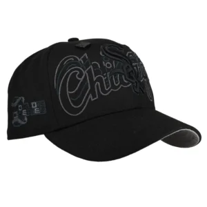 New Era Chicago White Sox fitted hat black, white, grey colorway - 2005 World Series Fitted: New Era’s Blackout Script Celebrates White Sox Championship Sweep