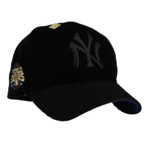 New Era New York Yankees fitted hat black, blue colorway - Core Four Glory: New Era’s 2009 World Series Fitted Celebrates Yankees’ Final Championship