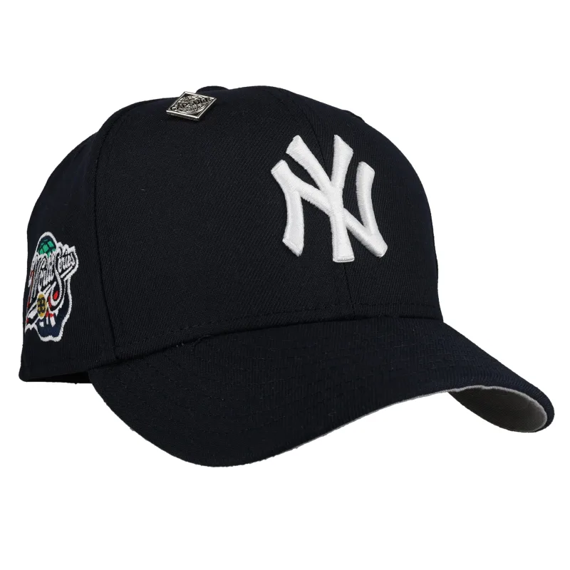 New Era New York Yankees fitted hat navy, grey, blue colorway - 1998 World Series Fitted: New Era Honors Yankees’ Historic Championship Season
