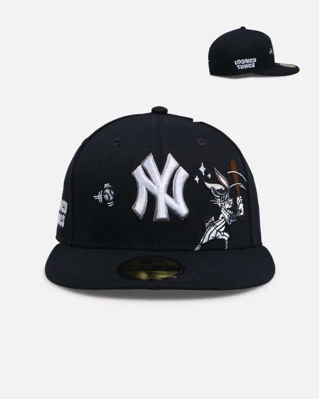 New Era New York Yankees fitted hat navy, blue colorway - New Era Drops Yankees Fitted with Looney Tunes Twist