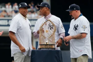 2008 MLB All-Star Game at original Yankee Stadium with packed crowd of 55,632 fans